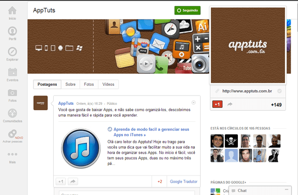 As caracter sticas do Google Plus e as diferen as com o Orkut   Apptuts - 3