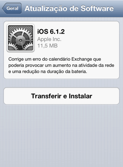 Atualiza  o para iOS 6 1 2 ignora problemas de seguran a   AppTuts - 22