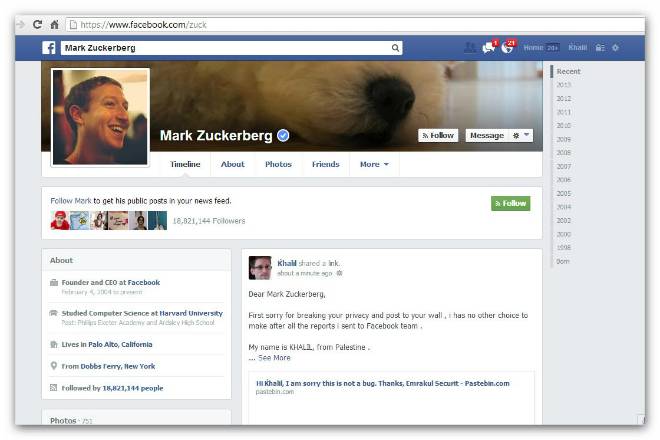 Perfil de Zuckerberg   invadido para provar falhas   AppTuts - 24