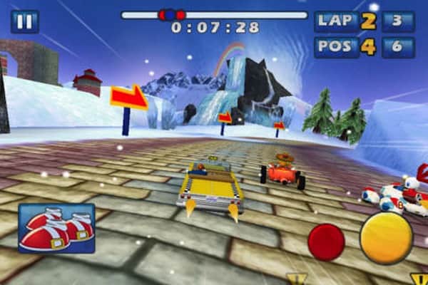 sonic and sega all stars racing download for android
