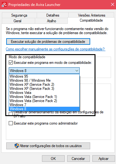 Como fazer programas antigos funcionarem no Windows 10 - 9