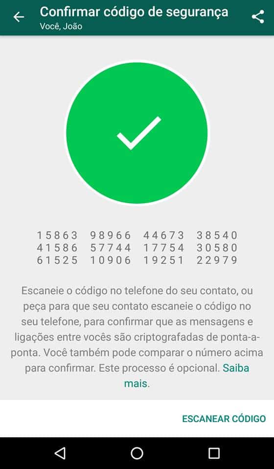 Como confirmar a criptografia do WhatsApp   AppTuts - 90