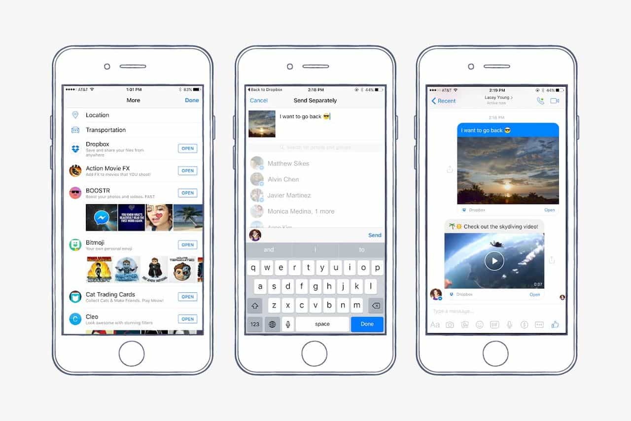 Facebook Messenger recebe integra  o com Dropbox   AppTuts - 61