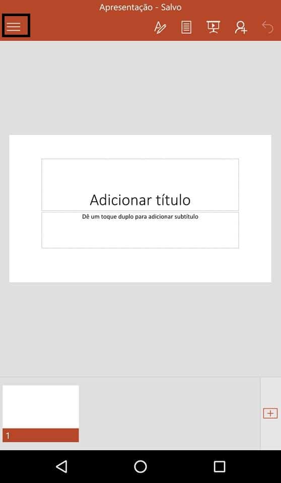 Como salvar um PowerPoint em PDF no Android - 21