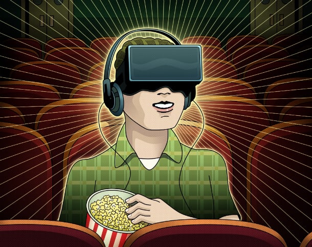 Realidade virtual em cinemas pode chegar at  o fim do ano - 80