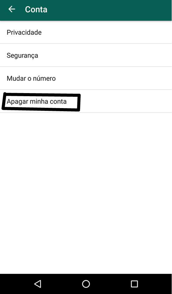 Como deletar ou desabilitar sua conta do WhatsApp - 66