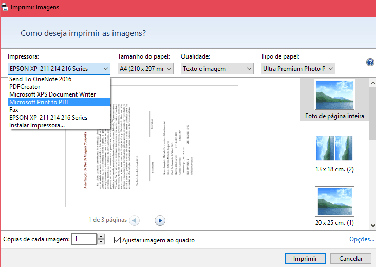Como criar PDFs com imagens no Windows 10 - 78