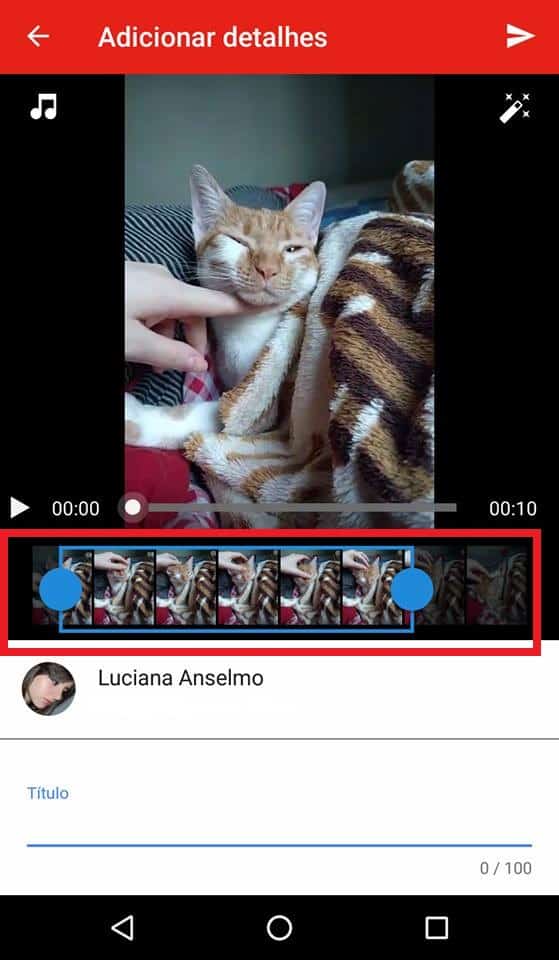 Como editar v deos do YouTube no Android - 28