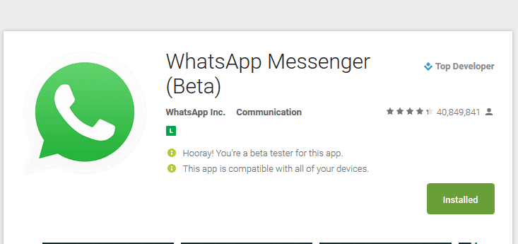 Como baixar WhatsApp Beta e ter acesso antecipado aos testes   Apptuts - 7