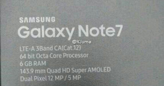 Galaxy Note 7 com 6 GB de RAM pode ser lan ado em breve   AppTuts - 17