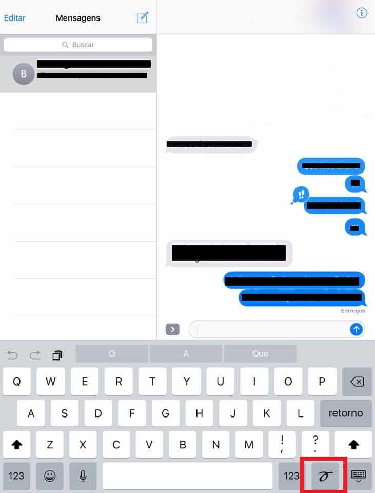 Como desenhar e escrever   m o no iMessage no iOS 10 - 44