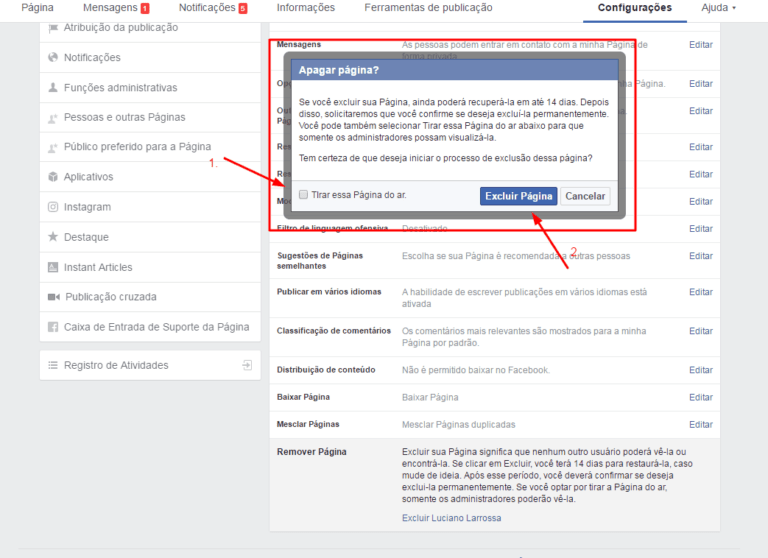 Como Remover Sua P Gina Do Facebook Para Sempre Apptuts