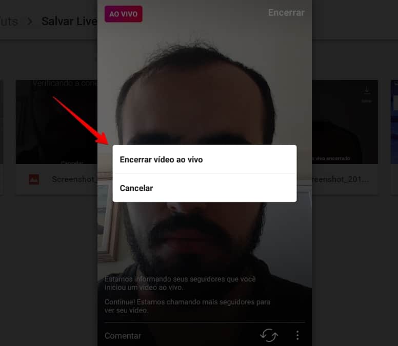 Como salvar suas transmiss es ao vivo do Instagram - 18