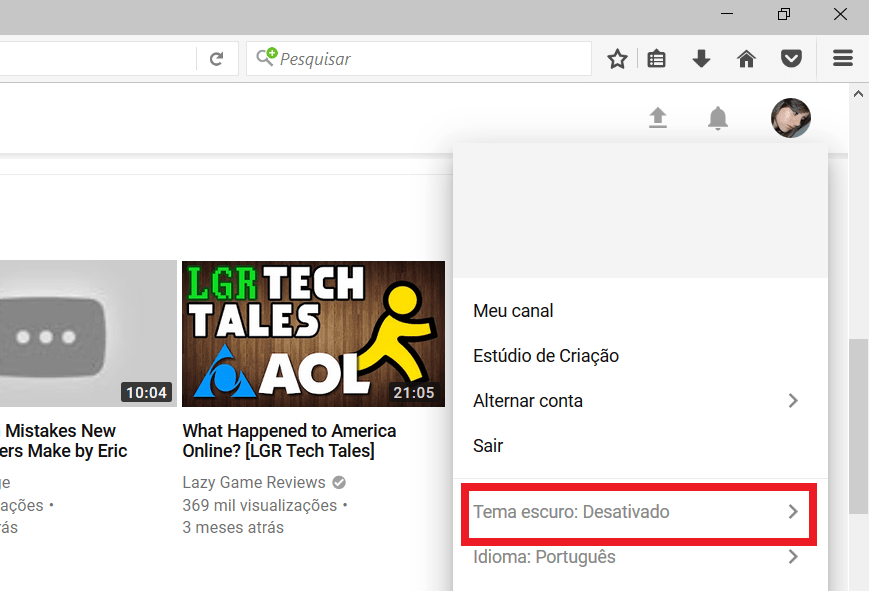 Como usar o novo tema escuro do YouTube   AppTuts - 82