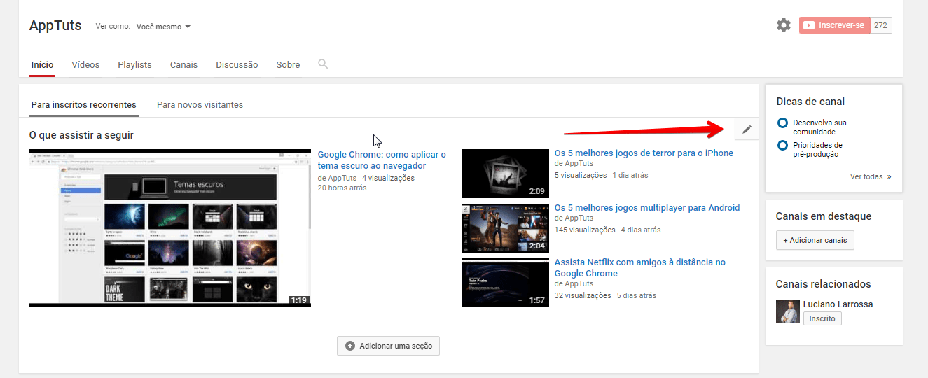 Aprenda a organizar seu canal no Youtube e mostrar os melhores v deos - 12