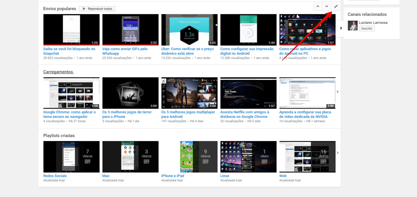 Aprenda a organizar seu canal no Youtube e mostrar os melhores v deos - 36
