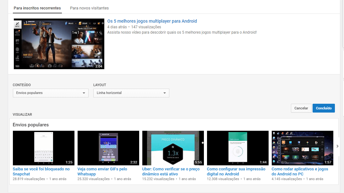 Aprenda a organizar seu canal no Youtube e mostrar os melhores v deos - 10