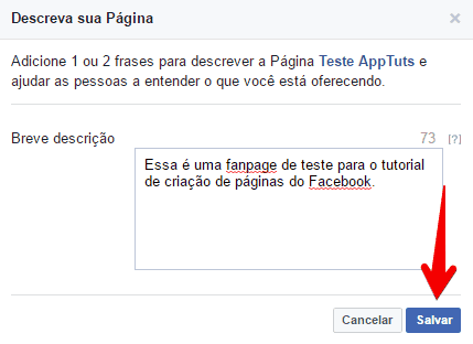 Como criar uma fanpage no Facebook - 59