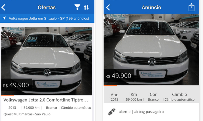 5 aplicativos para comprar carros no iPhone e iPad - 58