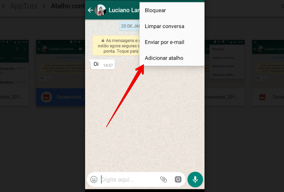 Como criar atalho de seus contatos no WhatsApp para Android   AppTuts - 40