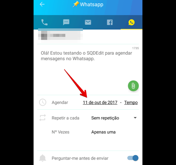 Aprenda a agendar mensagens no WhatsApp para Android   AppTuts - 47