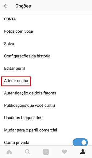 Como mudar a senha do Instagram no Android e iPhone   Apptuts - 4