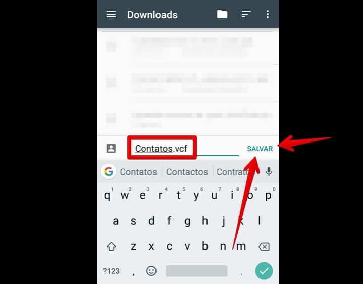 Como transferir contatos de um Android para outro - 12