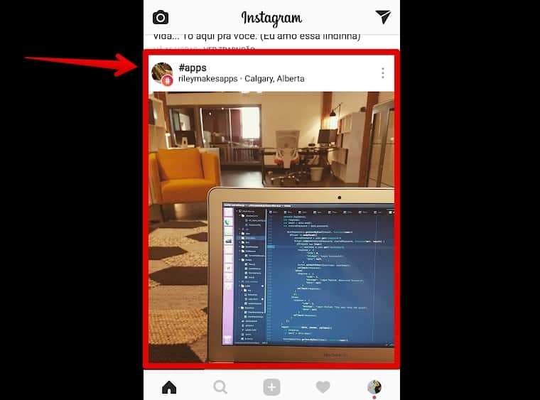 5 passos para seguir hashtags no Instagram - 3