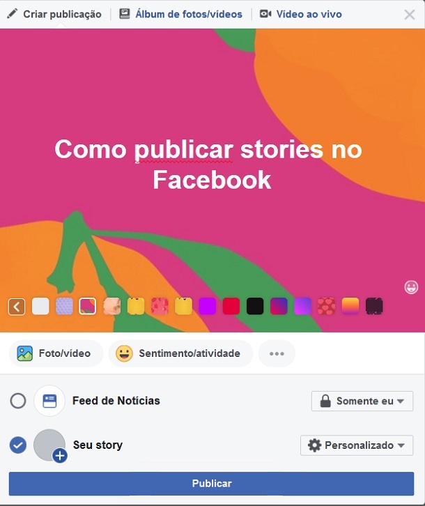 Aprenda a postar Facebook Stories pelo PC em 6 passos   Apptuts - 8