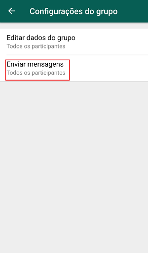 Como restringir mensagens nos grupos de WhatsApp   Apptuts - 93