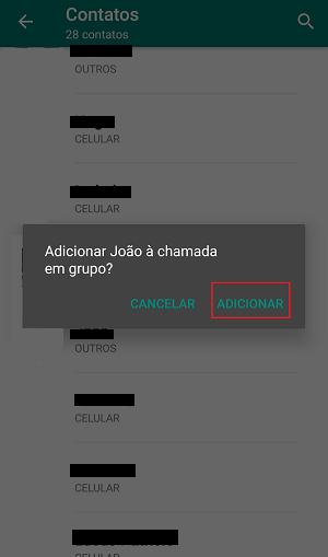 Voz e v deo  Como fazer chamadas em grupo no WhatsApp - 42