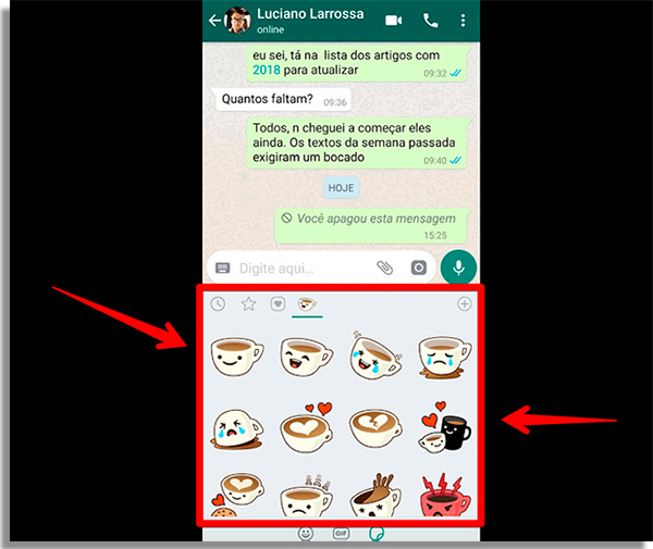 Como enviar figurinhas no WhatsApp  Guia Completo  - 22