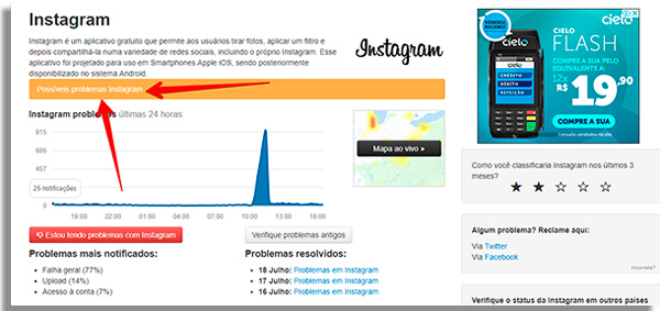 Instagram fora do ar  3 Dicas para saber se ele est  offline - 22