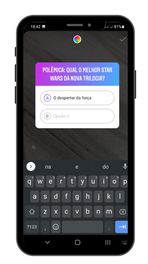 Como fazer um quiz no Instagram Stories - 62