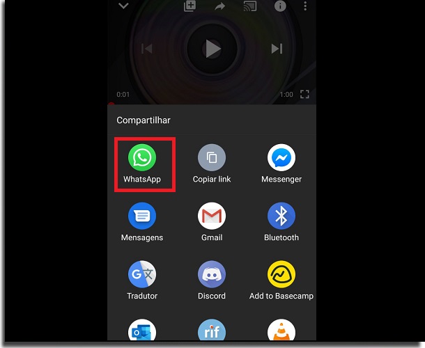 Como colocar v deos do YouTube no Status do WhatsApp - 47