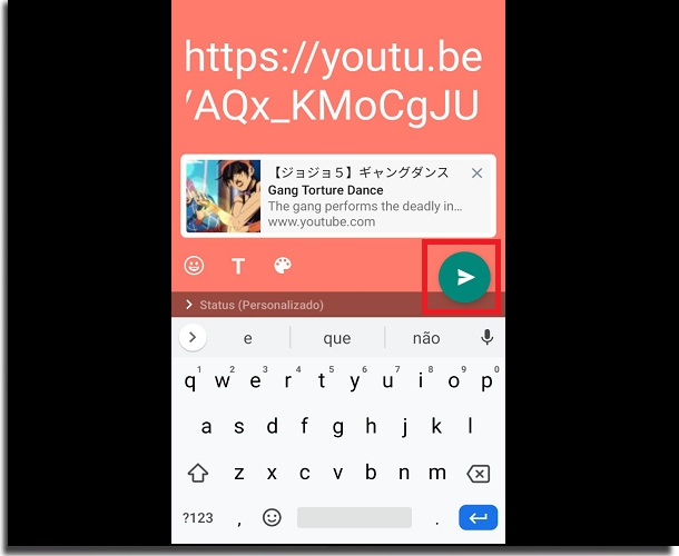 Como colocar v deos do YouTube no Status do WhatsApp - 76