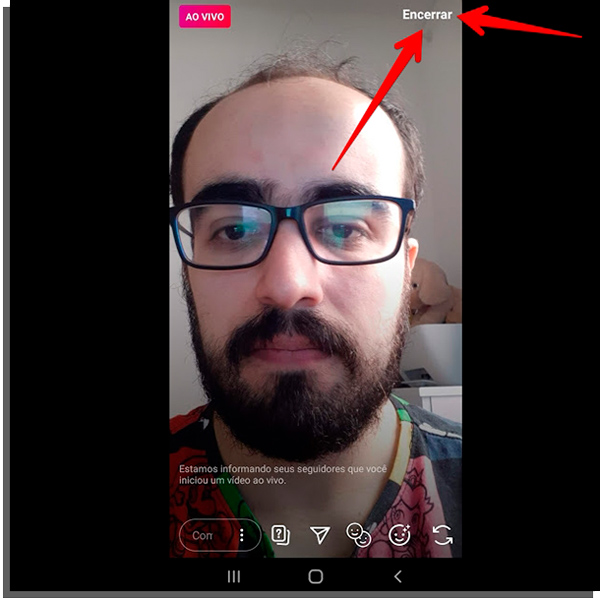 Como compartilhar live do Instagram no IGTV - 62