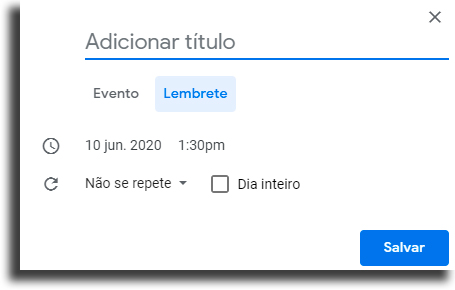 Adicionar lembrete no Google Chrome  como fazer  - 96