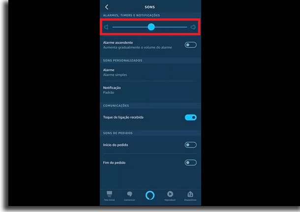 Como configurar o volume e sons da Amazon Echo - 84