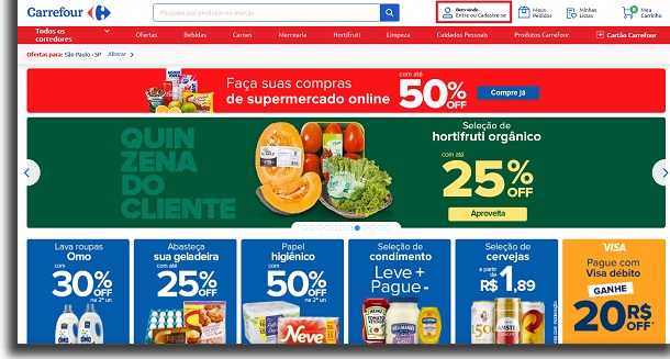 Carrefour  como fazer compras neste supermercado online  - 34