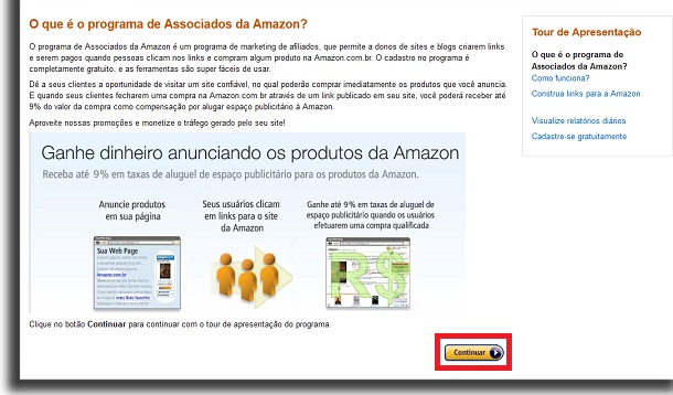 Cadastro no Amazon Afiliados  ades o   simples e gratuita   AppTuts - 89