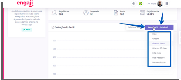 Engaji   como ganhar seguidores nesse app  Guia Completo  - 59