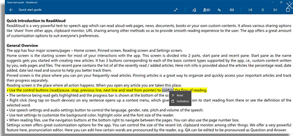 reading outloud app for pdf on a mac