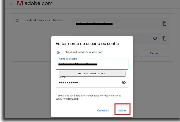 Senhas salvas no Google Password  saiba como ver - 92