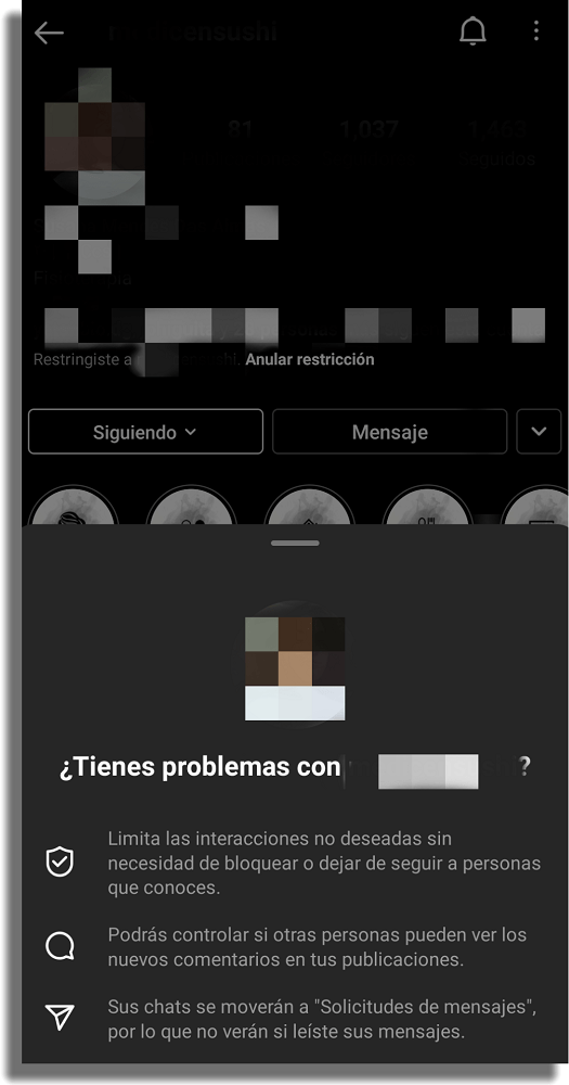 Cómo Y Para Qué Restringir A Alguien En Instagram Apptuts 8802