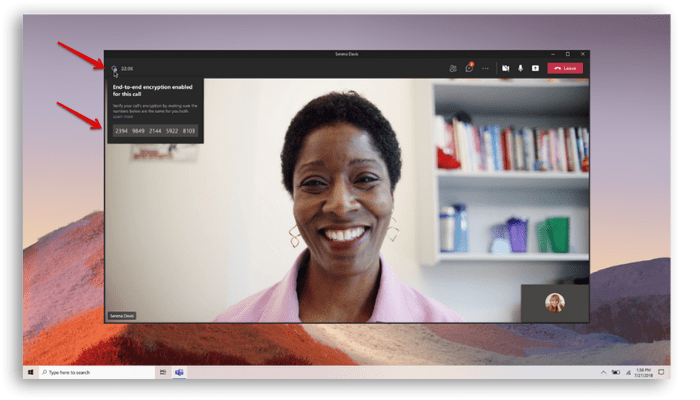 End to end encryption for Microsoft Teams users - 49