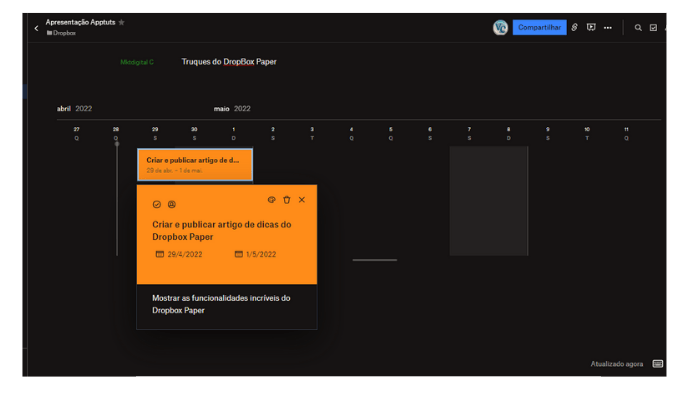 7 funcionalidades do Dropbox Paper - 71