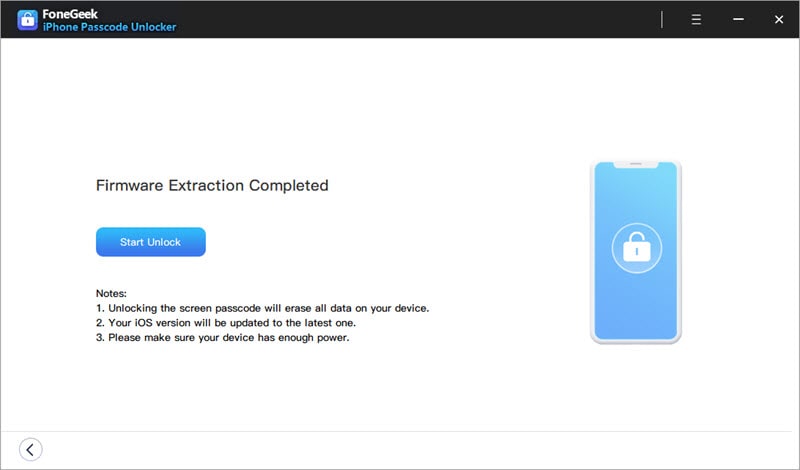 FoneGeek iPhone Passcode Unlocker  Unlock iPhone without Passcode - 16