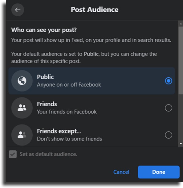 Learn how to enable privacy features on Facebook - 78